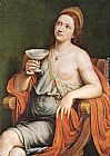 Drinking Canvas Paintings - Sophonisba Drinking the Poison